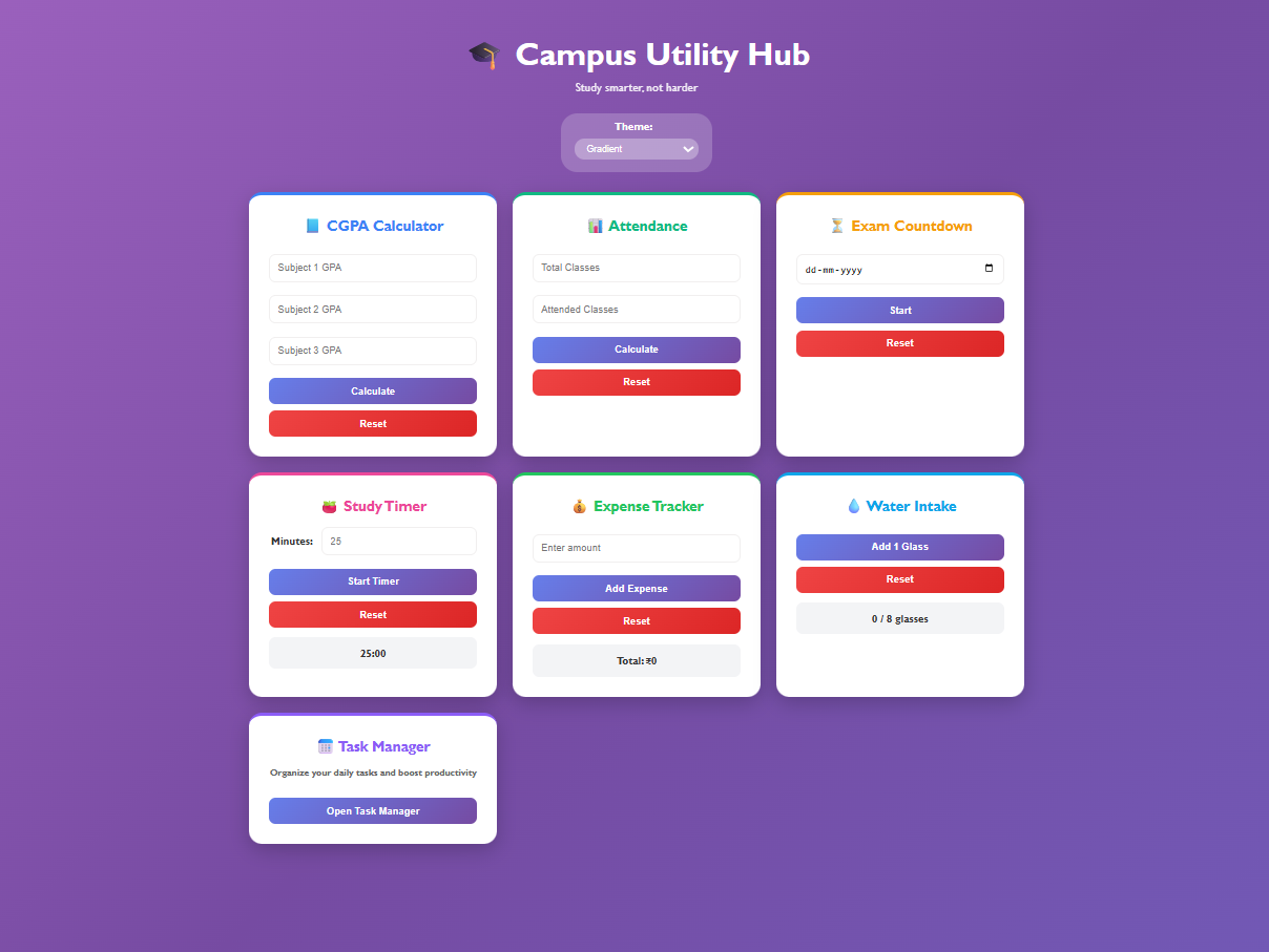 Campus Utility Hub